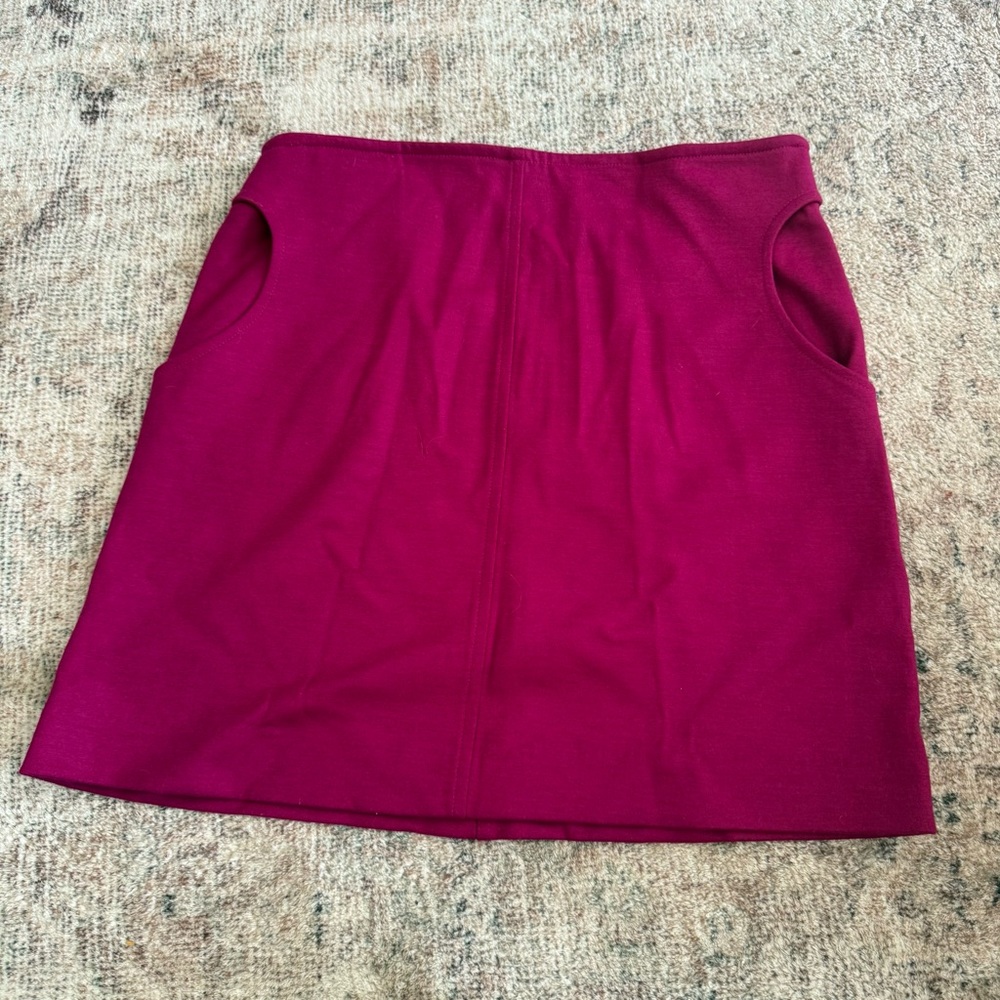 Diane Von Furstenberg Wool skirt pink 4 katinko